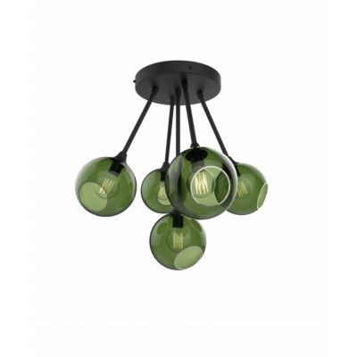 DESIGN BY US - Ballroom Molecule Taklampa Black/Army