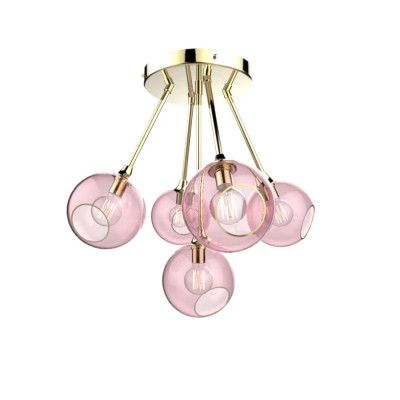 DESIGN BY US - Ballroom Molecule Taklampa Brass/Rose