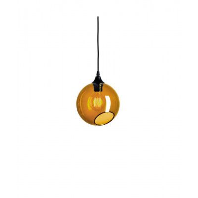DESIGN BY US - Ballroom Taklampa Amber m/Svart Sockel