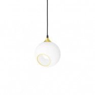 Design By Us - Ballroom Taklampa White Snow m/Gold Sockel