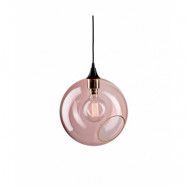 DESIGN BY US - Ballroom XL pendellampa, rosa, Ø 33 cm