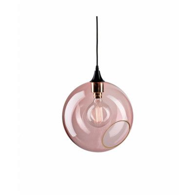 DESIGN BY US - Ballroom XL pendellampa, rosa, Ø 33 cm