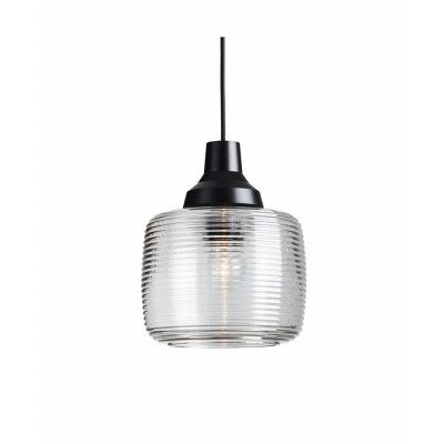 DESIGN BY US - New Wave Stripe Taklampa Clear