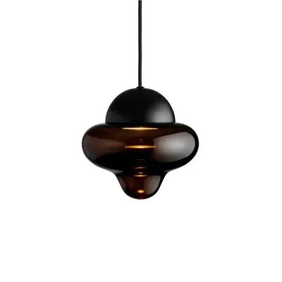 DESIGN BY US - Nutty Taklampa Brown/Black