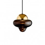 DESIGN BY US - Nutty Taklampa Brown/Gold