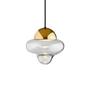 DESIGN BY US - Nutty pendellampa Clear/Gold