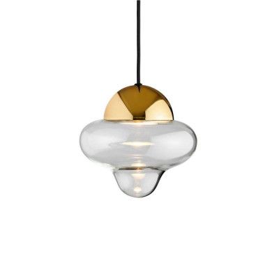 DESIGN BY US - Nutty Taklampa Clear/Gold