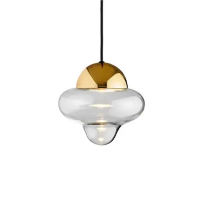 DESIGN BY US - Nutty Taklampa Clear/Gold