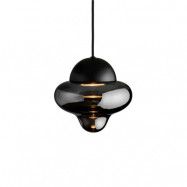 DESIGN BY US - Nutty Taklampa Smoke/Black