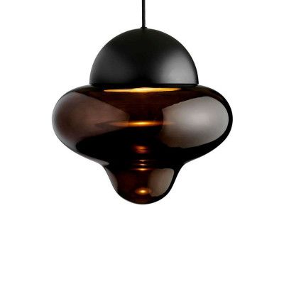 DESIGN BY US - Nutty XL Taklampa Brown/Black