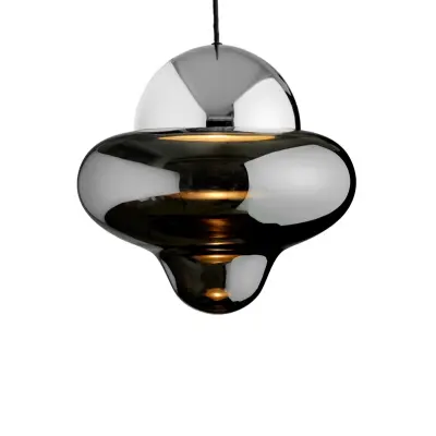 DESIGN BY US - Nutty XL Taklampa Smoke/Chrome