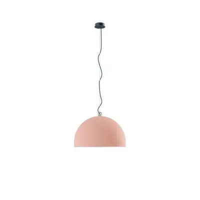 Diesel Living with Lodes - Urban Concrete Dome hänglampa, Ø60 cm, rosa – Diesel Living