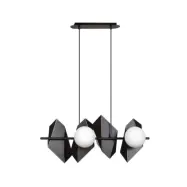 DRIFTON 4 Taklampa, Svart/Vit