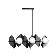 DRIFTON 6 Taklampa, Svart/Vit