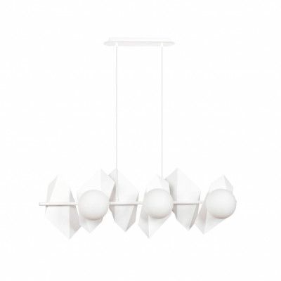 DRIFTON 6 Taklampa, Vit/Vit