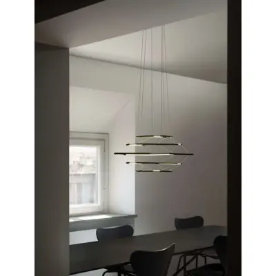Drop 5 Taklampa Satin Silver Nemo Lighting - Matsal - Plast - Ring