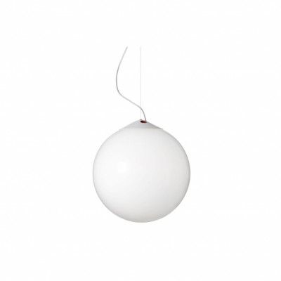 Drop Light taklampa, mattvit/opalglas 40cm