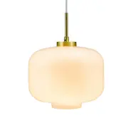 Dyberg Larsen - Arp Taklampa Opal/Brass