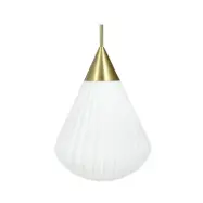 DybergLarsen - Ballon Taklampa Large Opal/Mässing
