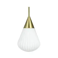 DybergLarsen - Ballon Taklampa Small Opal/Mässing