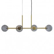 DybergLarsen - Clark Taklampa Brass/Smoke