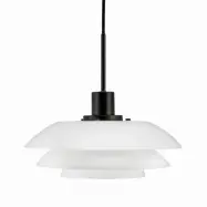 Dyberg Larsen - DL31 Taklampa Opal/BlackDybergLarsen