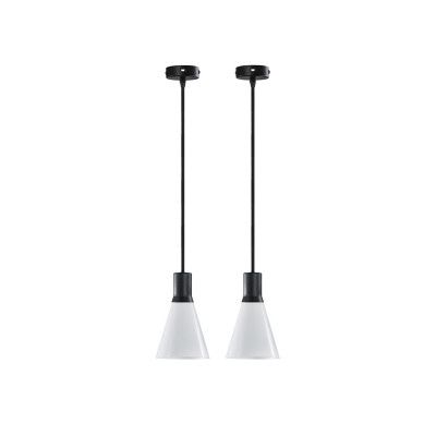 Dyberg Larsen - Gent Taklampa 2 pcs Matt Black/OpalDybergLarsen