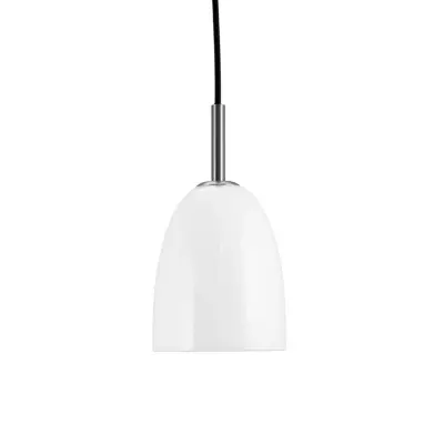 Dyberg Larsen - Jazz Taklampa Ø12 Opal/Brushed Steel