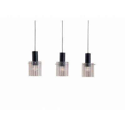 Lucande - Eirian 3 Taklampa Clear/Black