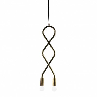 Eld 2 taklampa, råmässing