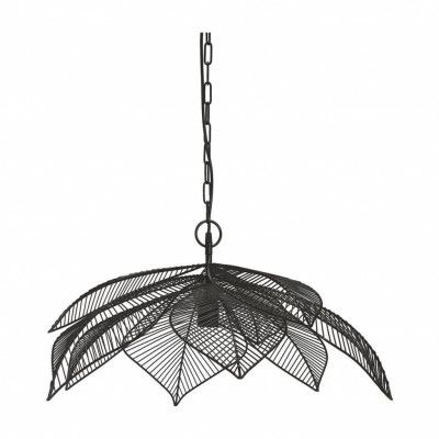 Elm taklampa, Svart 70cm