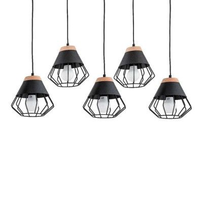 Envostar - Fawn 5 Taklampa Black/Wood