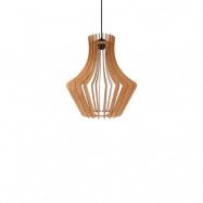 Envostar - Floj Taklampa Ø45 Black/Wood