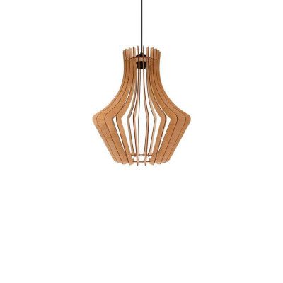 Envostar - Floj Taklampa Ø45 Black/Wood