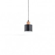 Envostar - Ilva Taklampa Black/Wood Envostar