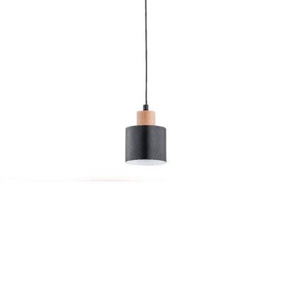 Envostar - Ilva Taklampa Black/Wood Envostar