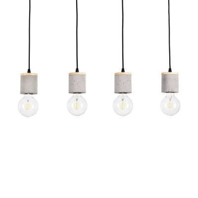 Envostar - Jasper 4 Taklampa Wood/Black/Grey