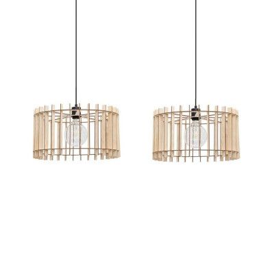 Envostar - Mors 2 Taklampa Black/Wood