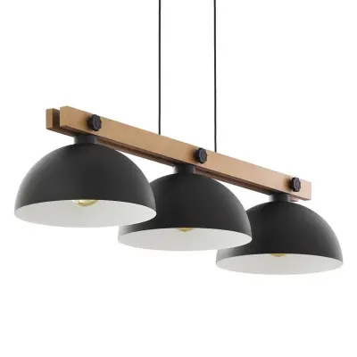 Envostar - Stort 3 Taklampa Black/Brown