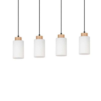 Envostar - Talia 4 Taklampa Black/Wood/White