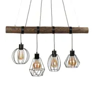 Envostar - Various 4 Taklampa Dark Pine Wood