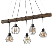 Envostar - Various 5 Taklampa Dark Pine Wood