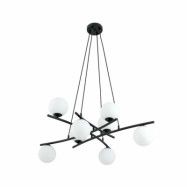 ESSA 8 Taklampa, Svart/Vit