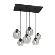 TK Lighting - Cubus 6 Taklampa GraphiteEuluna