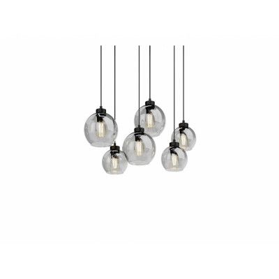 TK Lighting - Cubus 6 Taklampa GraphiteEuluna