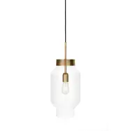 Fenomen taklampa stor, råmässing/klar