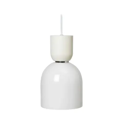 ferm LIVING - Collect 2 Taklampa Bell White/Opal