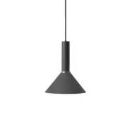 ferm LIVING - Collect Taklampa Cone High Black