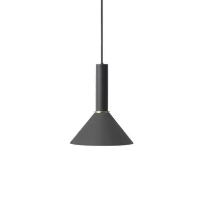 ferm LIVING - Collect Taklampa Cone High Black