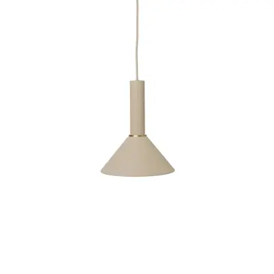 ferm LIVING - Collect Taklampa Cone High Cashmere